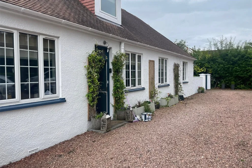 Painting transformation with fresh modern finish